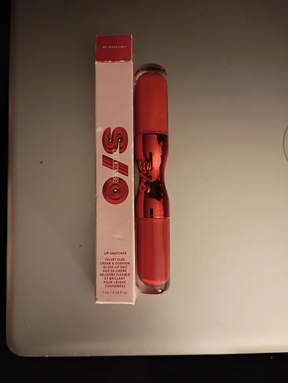 ONE/SIZE Lip Snatcher Duo Gloss & Cream Lip Balm - Red